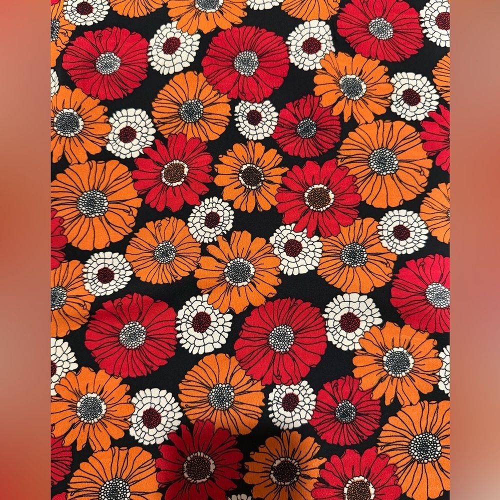 Brave Soul 70s Retro Mod Daisy Floral Mini Dress Button Front Groovy Boho S - Picture 14 of 16